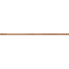 Mexen Line-B листа спадна за стъкло 120 см дясна, матирана мед - 186504120R
