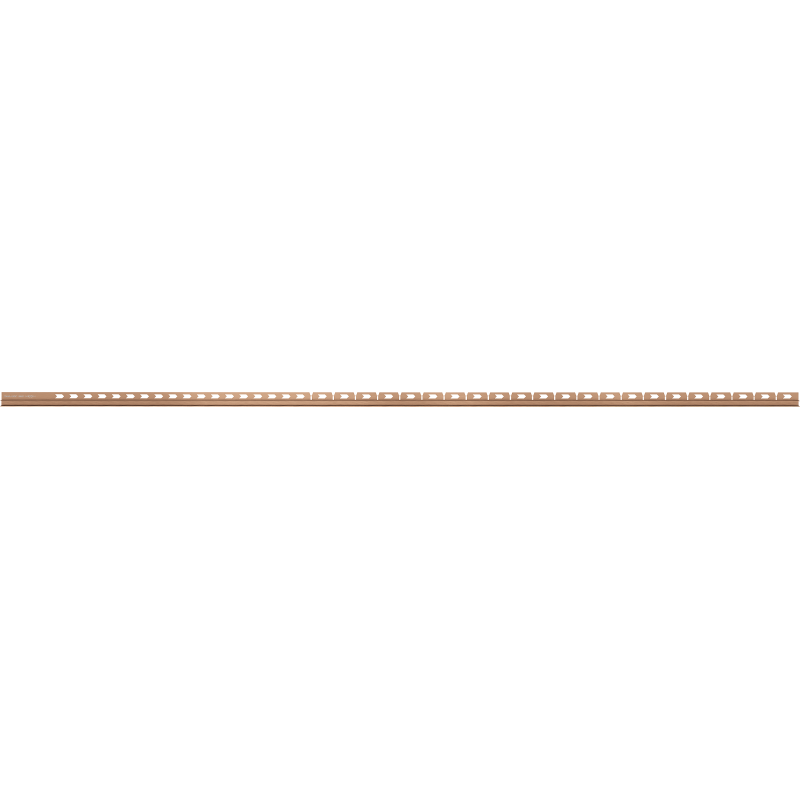 Mexen Line-B елемент за наклонено стъкло 180 см десен, четкана мед - 186504180R
