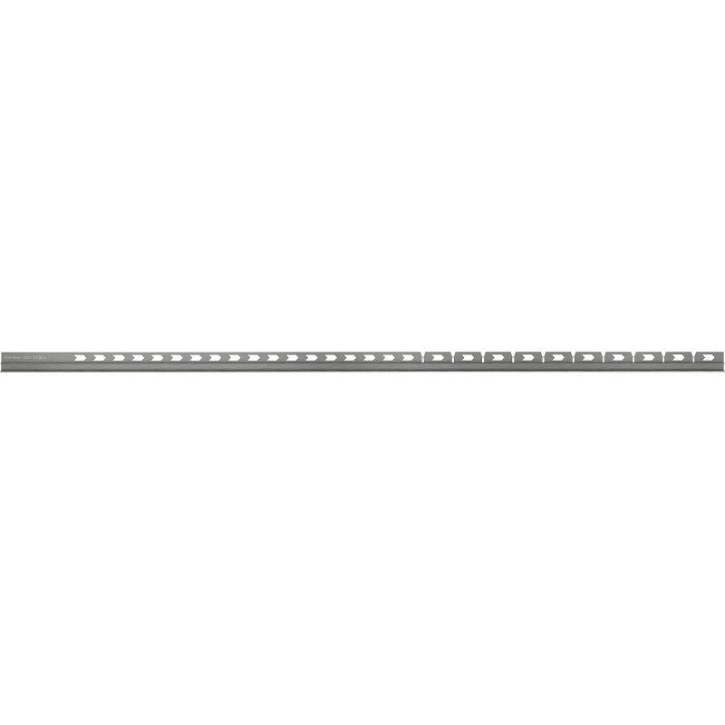 Mexen Line-B падащ профил за стъкло 120 cm десен, четкано сиво оръжейно - 186604120R