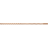 Mexen Line-B листва подова 120 cm лява, четкана мед - 186501120L