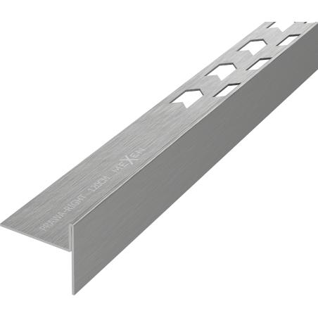 Mexen Line-B листва спадкова подова 120 см дясна, gun gray четкана - 186601120R