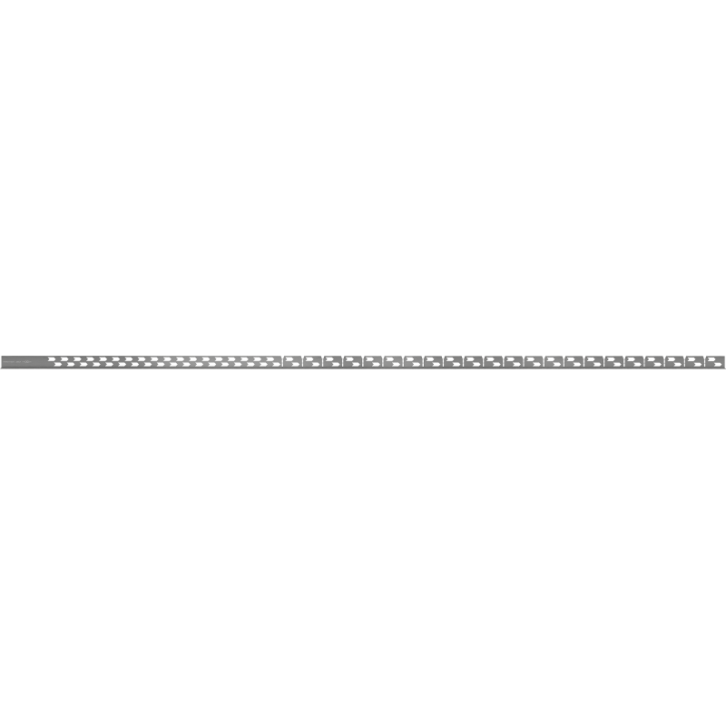 Mexen Line-B стенна подова ламарина 180 см дясна, четчица gun gray - 186601180R
