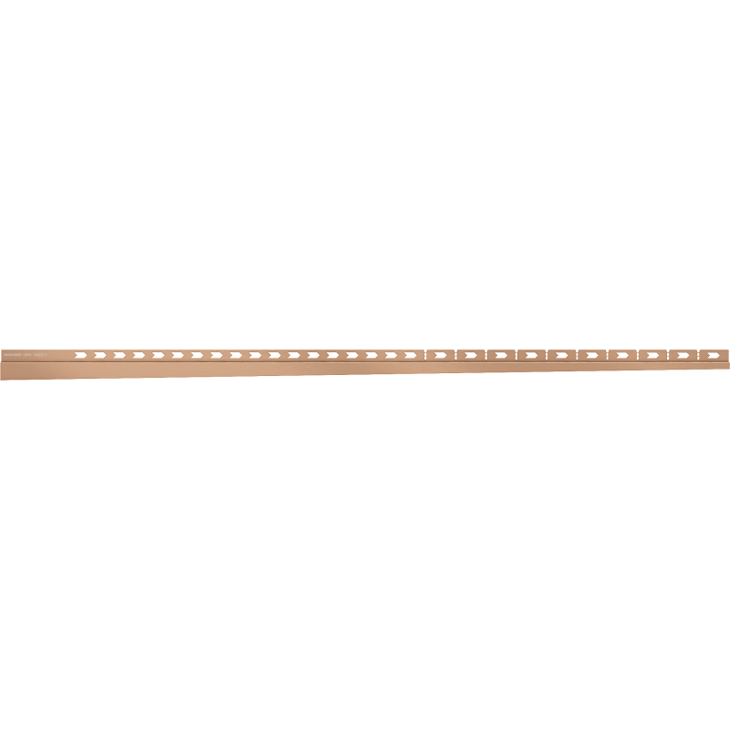 Mexen Line-B ъглова стенна лайсна 120 см дясна, матиран мед - 186502120R