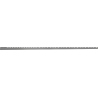Mexen Line-B стенен наклонен профил 180 cm десен, оръжеен сив четкан - 186602180R