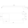 Mexen Uni долен закрепващ клипс - C9907-04