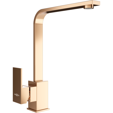 Mexen Rita кухненски кран, розово злато - 670300-60