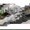 Mexen Mario двукоморна гранитна мивка с кухненски смесител Duero, черен/златен металик - 6504-75-671600-70-B