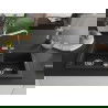 Mexen Mario гранитна мивка 2-коморна с кухненски кран Duero, черен - 6504-77-671600-00