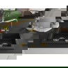 Mexen Mario двукоморна гранитна мивка с кухненски смесител Duero, черен - 6504-77-671600-50