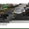 Mexen Mario гранитна мивка с 2 камери и кухненски кран Duero, черен - 6504-77-671600-50-B