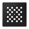Mexen Stone+ маска за душ, черна - 44910070