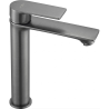 Mexen Royo висок смесител за мивка, четкаган сив - 72210-66