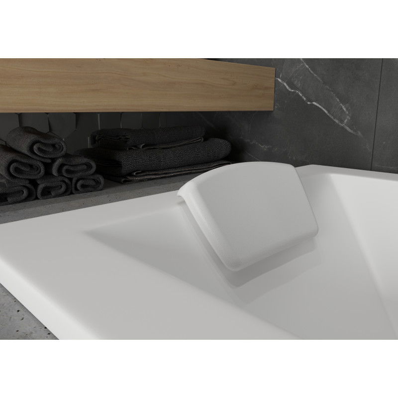 Mexen M08 възглавница за вана, бяла - 55008-00