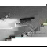 Mexen Next преграда за вана 1-струнна 60 x 150 см, прозрачна, бяла - 895-060-000-00-00-20