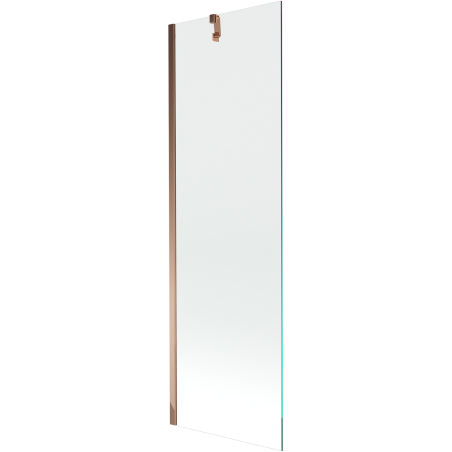 Mexen Next душ-преграда 1-крилен 60 x 150 cm, прозрачен, розово злато - 895-060-000-00-00-60