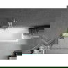 Mexen Next парван наванови 1-крило 70 x 150 см, прозрачен, бял - 895-070-000-00-00-20