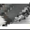 Mexen Next параван за вана 1-секционен 80 x 150 см, прозрачен, бял - 895-080-000-00-00-20