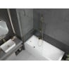 Mexen Next параван за вана 1-крилен 90 x 150 см, прозрачен, златен - 895-090-000-00-00-50