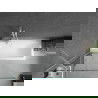Mexen Next преграда за вана 1-крила 100 x 150 см, прозрачна, бяла - 895-100-000-00-00-20
