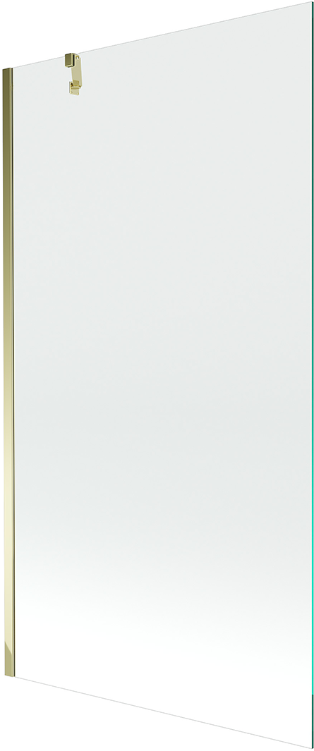 Mexen Next душ завеса 1-ленти 100 x 150 см, прозрачен, златен - 895-100-000-00-00-50