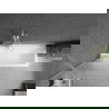 Mexen Next параван за вана 1-скрила 70 x 150 см, матиран, бял - 895-070-000-00-30-20