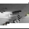 Mexen Next параван за вана 1-крилен 70 x 150 cm, матиран, черен - 895-070-000-00-30-70