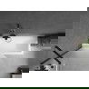Mexen Next параван за вана с 1 крило 90 x 150 cm, мат, черен - 895-090-000-00-30-70