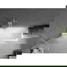 Mexen Next параван за вана 1-крила 100 x 150 см, шрон, бял - 895-100-000-00-30-20