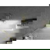 Mexen Next параван за вана с 1 крило 100 x 150 см, матиран, златист - 895-100-000-00-30-50