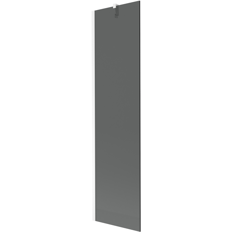 Mexen Next параван за вана с едно крило 50 x 150 cm, графит, бял - 895-050-000-00-40-20