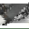 Mexen Next параван за вана 1-кадрови 60 x 150 см, графит, бял - 895-060-000-00-40-20