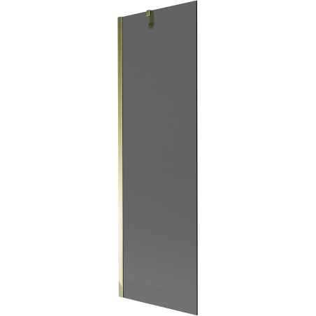 Mexen Next параван за вана с едно крило 60 x 150 cm, графит, златен - 895-060-000-00-40-50