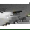 Mexen Next параван за вана с едно крило 60 x 150 cm, графит, златен - 895-060-000-00-40-50