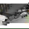 Mexen Next параван за вана 1-крило 60 x 150 см, графит, черен - 895-060-000-00-40-70