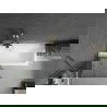 Mexen Next параван за вана 1-крило 80 x 150 см, графит, златен - 895-080-000-00-40-50