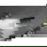 Mexen Next параван за вана с 1 крило 90 x 150 см, графит, бял - 895-090-000-00-40-20
