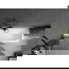Mexen Next параван за вана 1 крило 90 x 150 см, графит, черен - 895-090-000-00-40-70