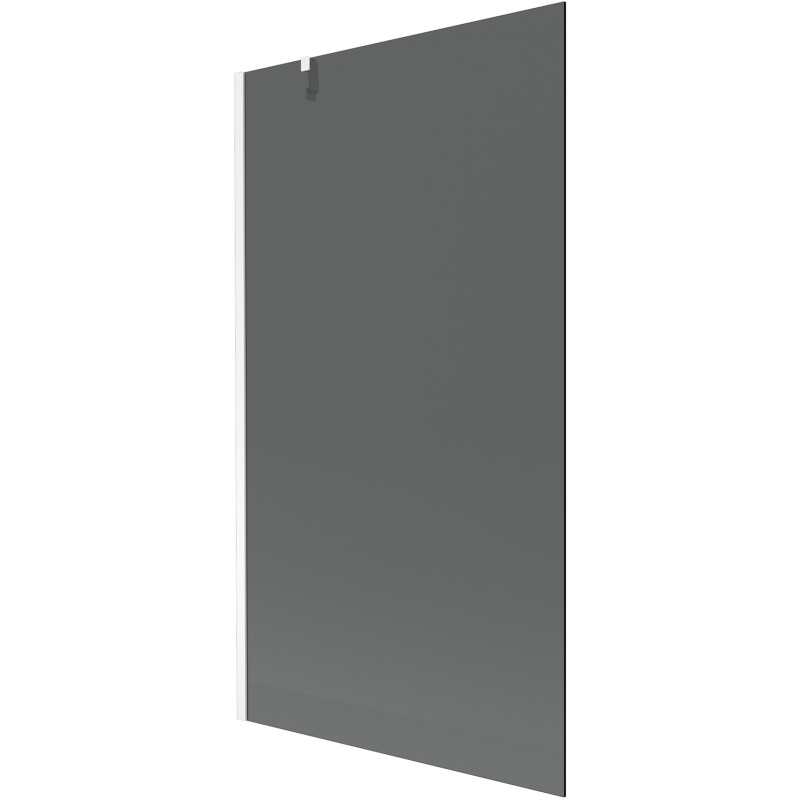 Mexen Next еднокрилен параван за вана 100 x 150 cm, графит, бял - 895-100-000-00-40-20