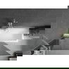 Mexen Next парван навановий 1-скриждловий 100 x 150 см, графіт, білий - 895-100-000-00-40-20