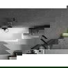 Mexen Next параван за вана 1-каменно 100 x 150 см, графит, черен - 895-100-000-00-40-70