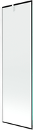 Mexen Next еднокрилен параван за вана 60 x 150 см, черна рамка, хром - 895-060-000-00-70-01